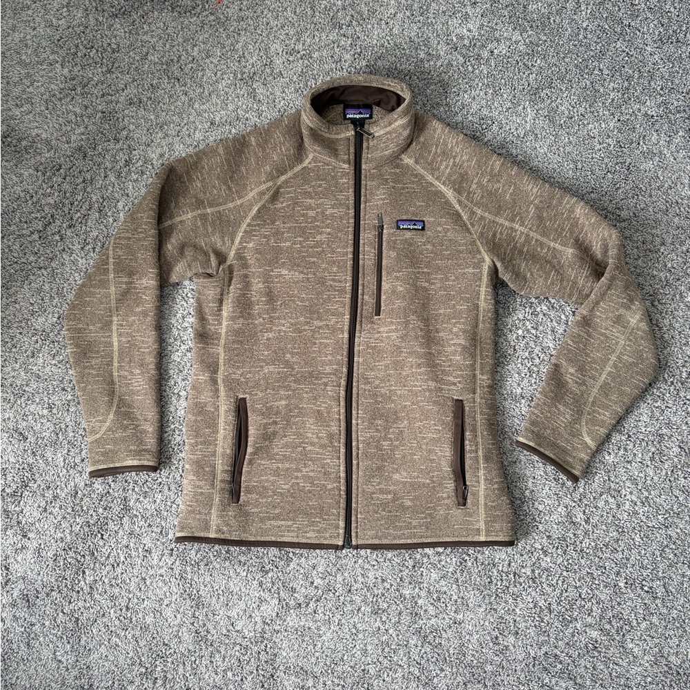 Patagonia Tan Zip-Up Jacket